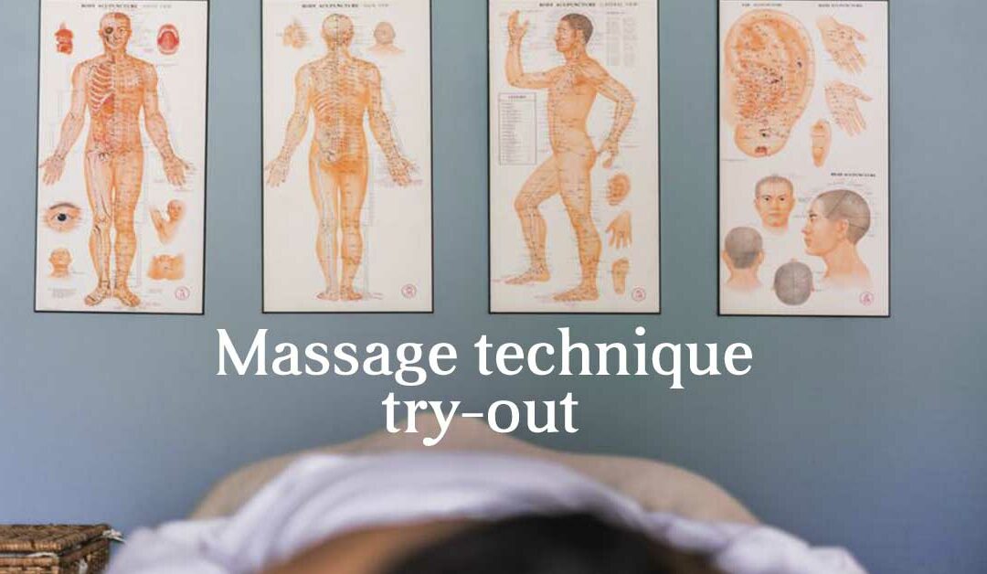 Masterclass massage… hier is uw kans!
